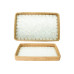 BANDEJA RATTAN CONCHA RETANG 27X24CM 9304A