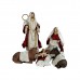 PESEBRE SAGRADA FAMILIA 11PZS 40CM KX189-491