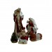 PESEBRE SAGRADA FAMILIA 11PZS 35CM KX189-491